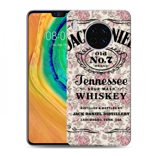 Дизайнерский пластиковый чехол для Huawei Mate 30 Jack Daniels