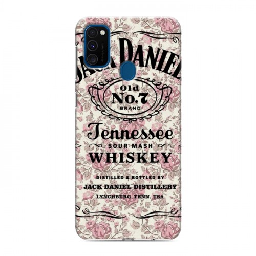 Дизайнерский силиконовый чехол для Samsung Galaxy M30s Jack Daniels