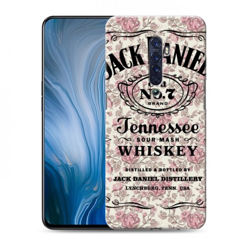 Дизайнерский пластиковый чехол для OPPO Reno2 Z Jack Daniels