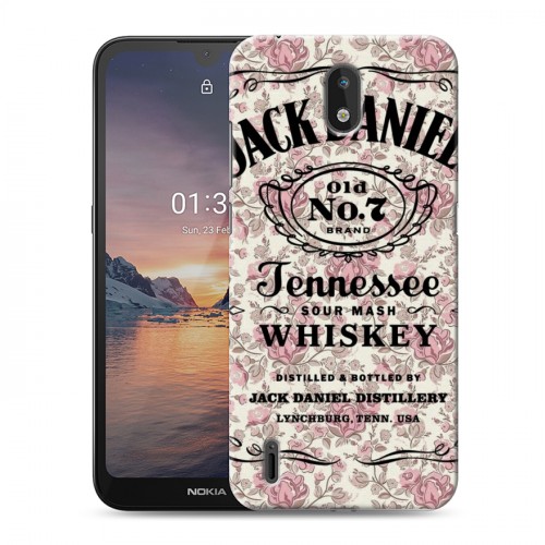 Дизайнерский силиконовый чехол для Nokia 1.3 Jack Daniels