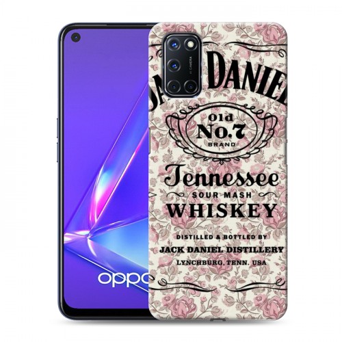 Дизайнерский пластиковый чехол для OPPO A52 Jack Daniels