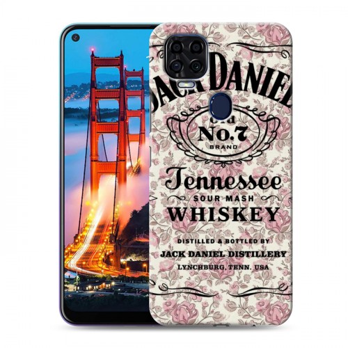 Дизайнерский пластиковый чехол для ZTE Blade V2020 Jack Daniels