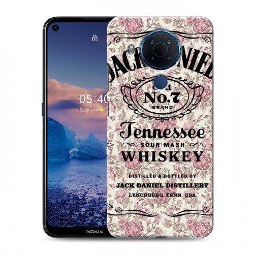 Дизайнерский силиконовый чехол для Nokia 5.4 Jack Daniels