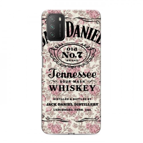 Дизайнерский пластиковый чехол для Xiaomi Poco M3 Jack Daniels