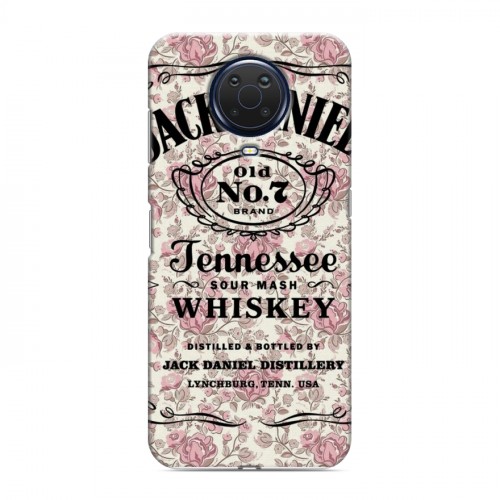 Дизайнерский силиконовый чехол для Nokia G20 Jack Daniels