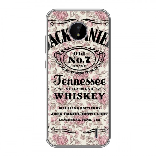 Дизайнерский силиконовый чехол для Nokia C20 Jack Daniels