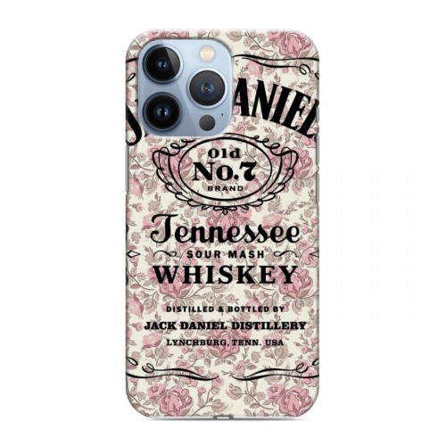 Дизайнерский силиконовый чехол для Iphone 13 Pro Jack Daniels