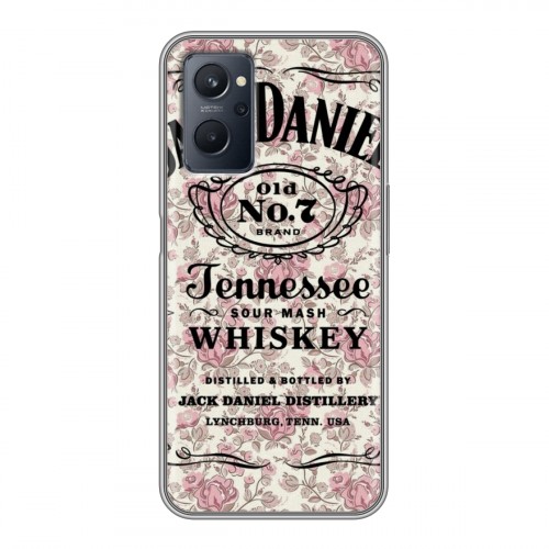 Дизайнерский силиконовый чехол для Realme 9i Jack Daniels