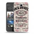 Дизайнерский пластиковый чехол для HTC Desire 300 Jack Daniels