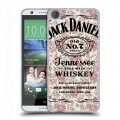 Дизайнерский силиконовый чехол для HTC Desire 820 Jack Daniels