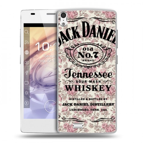 Дизайнерский пластиковый чехол для Prestigio Grace Jack Daniels