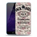 Дизайнерский пластиковый чехол для Meizu M1 Jack Daniels