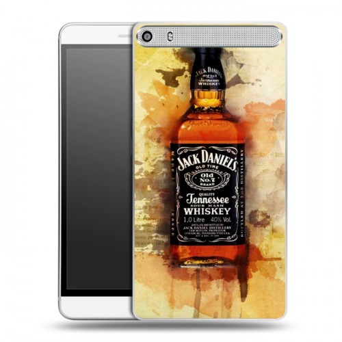 Дизайнерский пластиковый чехол для Lenovo Phab Plus Jack Daniels