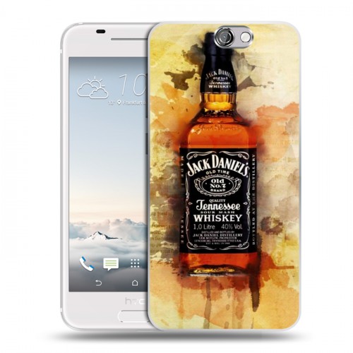 Дизайнерский пластиковый чехол для HTC One A9 Jack Daniels