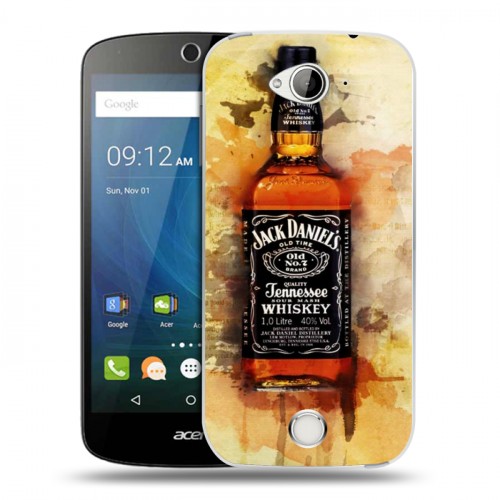 Дизайнерский силиконовый чехол для Acer Liquid Z530 Jack Daniels