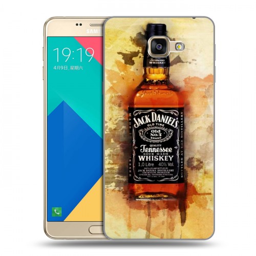 Дизайнерский силиконовый чехол для Samsung Galaxy A9 Jack Daniels