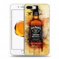 Дизайнерский силиконовый чехол для Iphone 7 Plus / 8 Plus Jack Daniels