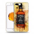 Дизайнерский пластиковый чехол для Iphone 7 Plus / 8 Plus Jack Daniels