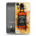 Дизайнерский пластиковый чехол для HTC Desire 530 Jack Daniels