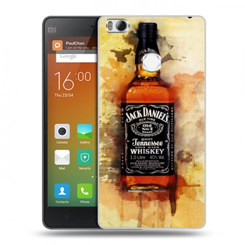 Дизайнерский пластиковый чехол для Xiaomi Mi4S Jack Daniels
