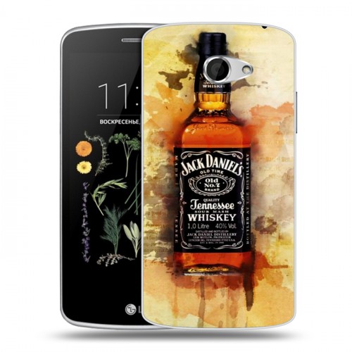 Дизайнерский силиконовый чехол для LG K5 Jack Daniels