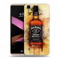 Дизайнерский пластиковый чехол для LG X Style Jack Daniels