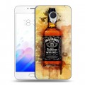 Дизайнерский пластиковый чехол для Meizu M3E Jack Daniels