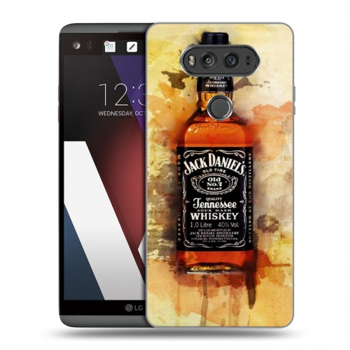 Дизайнерский пластиковый чехол для LG V20 Jack Daniels