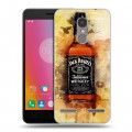 Дизайнерский силиконовый чехол для Lenovo K6 Jack Daniels