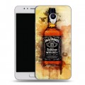 Дизайнерский силиконовый чехол для Meizu M5s Jack Daniels