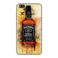 Дизайнерский силиконовый чехол для Huawei P10 Lite Jack Daniels