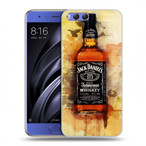 Дизайнерский пластиковый чехол для Xiaomi Mi6 Jack Daniels