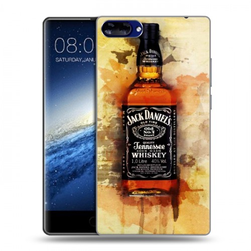 Дизайнерский силиконовый чехол для Doogee Mix Jack Daniels