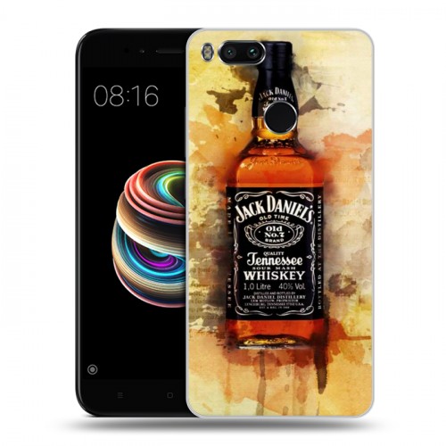 Дизайнерский силиконовый чехол для Xiaomi Mi5X Jack Daniels