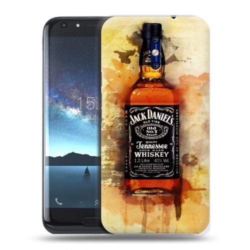 Дизайнерский силиконовый чехол для Doogee BL5000 Jack Daniels