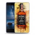 Дизайнерский пластиковый чехол для Nokia 8 Jack Daniels