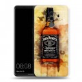 Дизайнерский пластиковый чехол для Huawei Mate 10 Pro Jack Daniels