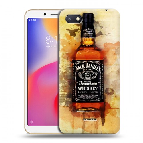 Дизайнерский пластиковый чехол для Xiaomi RedMi 6A Jack Daniels