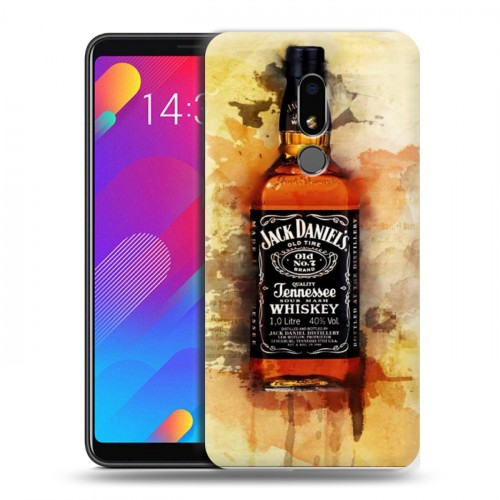 Дизайнерский пластиковый чехол для Meizu M8 Lite Jack Daniels