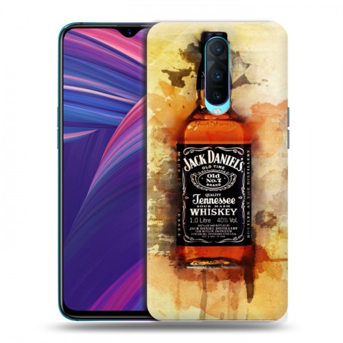 Дизайнерский пластиковый чехол для OPPO RX17 Pro Jack Daniels