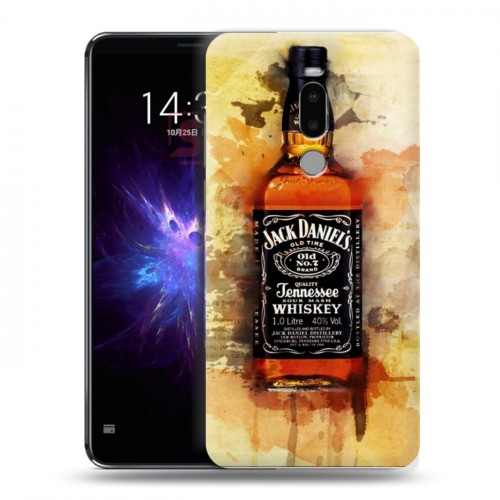 Дизайнерский силиконовый чехол для Meizu Note 8 Jack Daniels