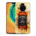 Дизайнерский пластиковый чехол для Huawei Mate 30 Jack Daniels