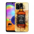 Дизайнерский силиконовый чехол для Samsung Galaxy A41 Jack Daniels