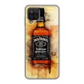 Дизайнерский силиконовый чехол для Samsung Galaxy A12 Jack Daniels