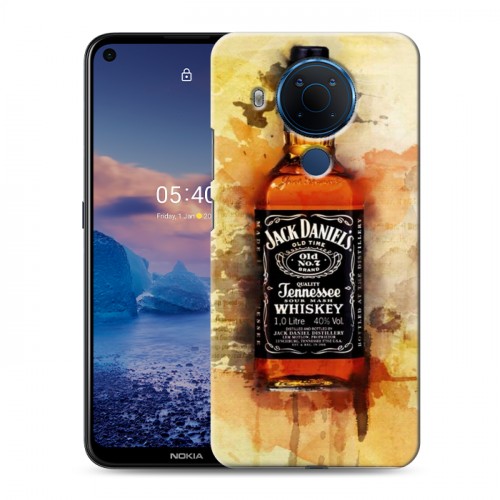 Дизайнерский силиконовый чехол для Nokia 5.4 Jack Daniels