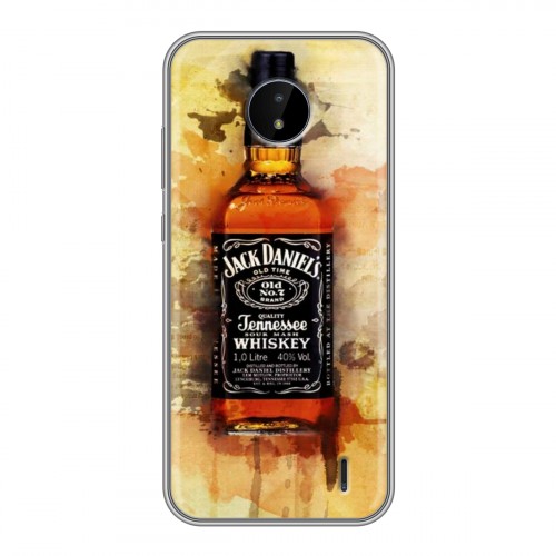 Дизайнерский пластиковый чехол для Nokia C20 Jack Daniels