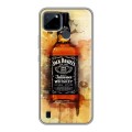 Дизайнерский силиконовый чехол для Realme C21Y Jack Daniels