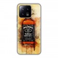 Дизайнерский силиконовый чехол для Xiaomi 13 Jack Daniels