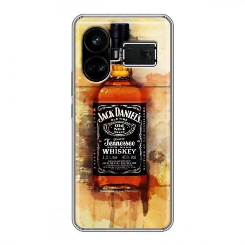 Дизайнерский силиконовый чехол для Realme GT5 Jack Daniels