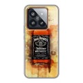 Дизайнерский силиконовый чехол для Xiaomi 14 Pro Jack Daniels